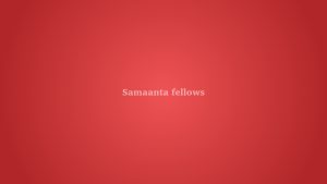 Samaanta fellows together (demonstration image)